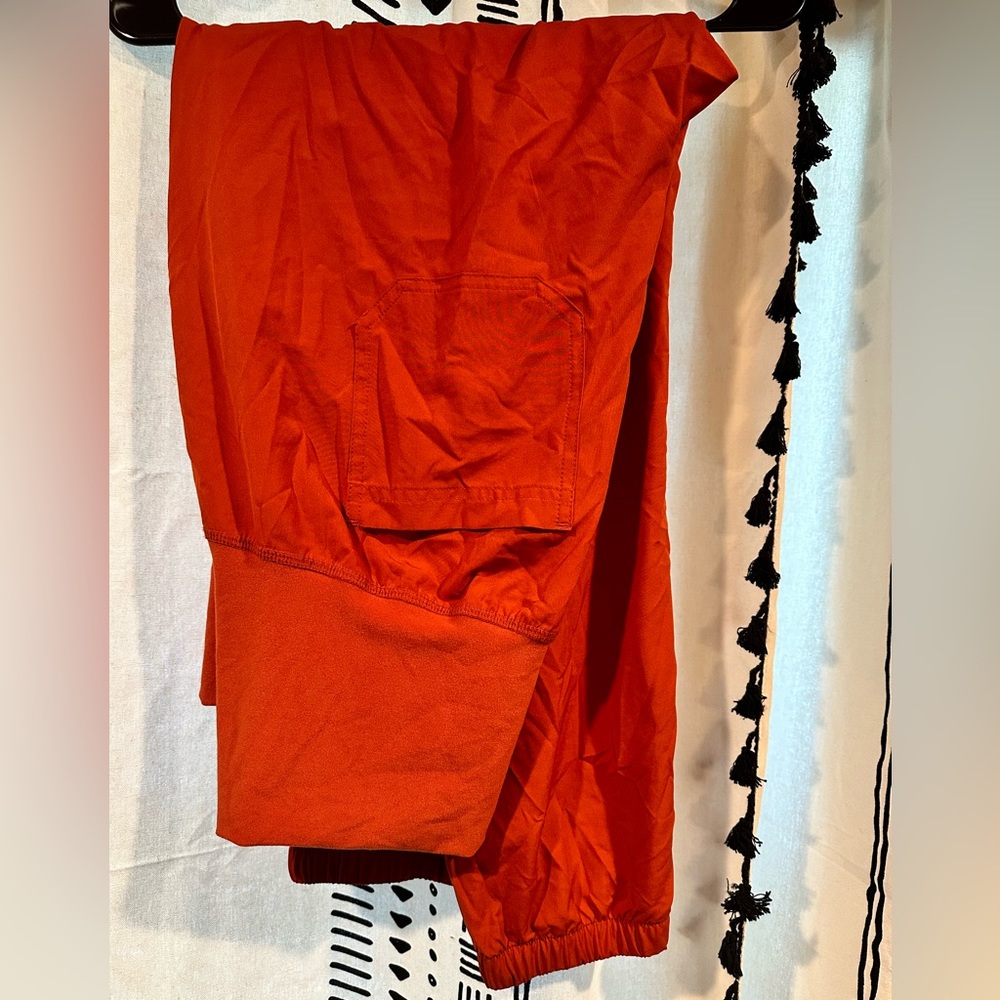 Size Large-Orange- Old Navy Maternity- Cargo Joggers